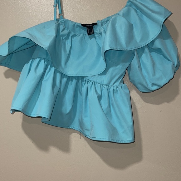 FOREVER 21 puff blouse - Picture 5 of 6